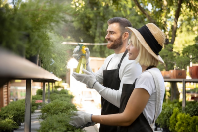 fumigar jardin contra insectos