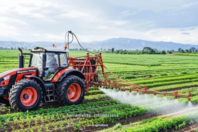 maquina de fumigar para tractor