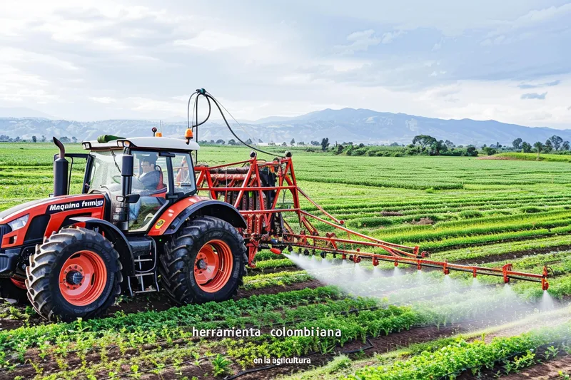 maquina de fumigar para tractor