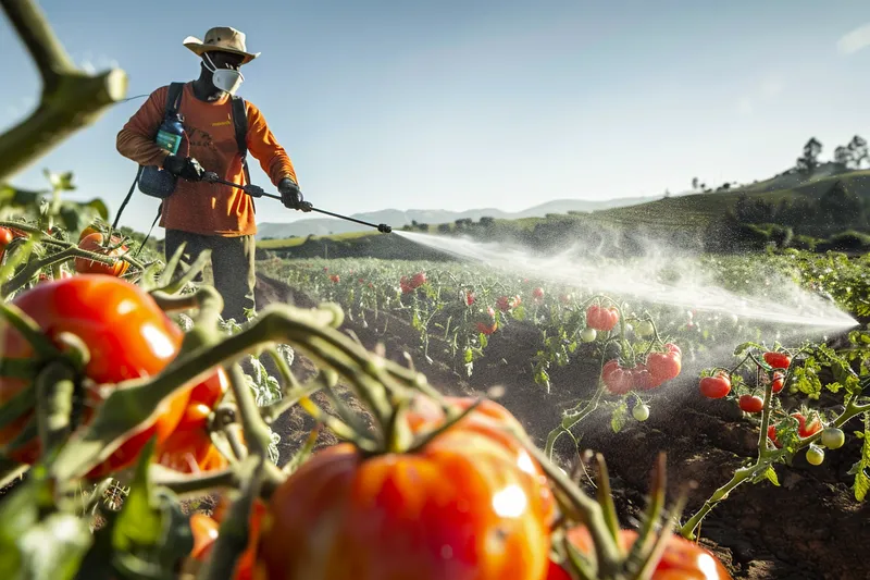 cada cuanto se fumiga el tomate