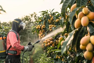 como fumigar arboles de mango